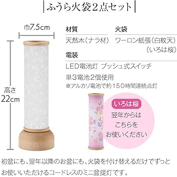 Amazon｜仏壇屋 滝田商店 盆提灯 お盆用品 シンプル 初盆セット